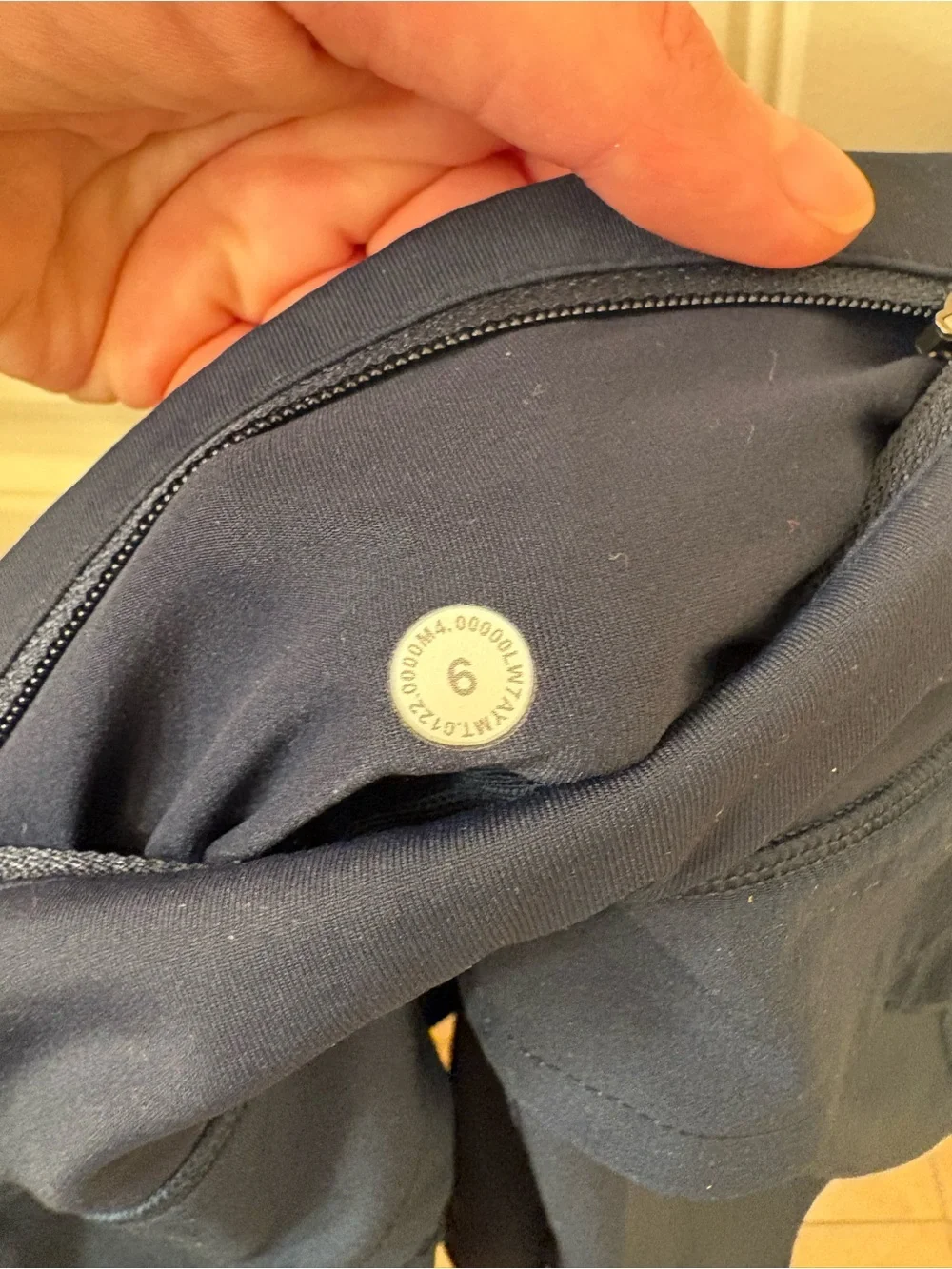 lululemon Navy Speed Up Shorts 4”